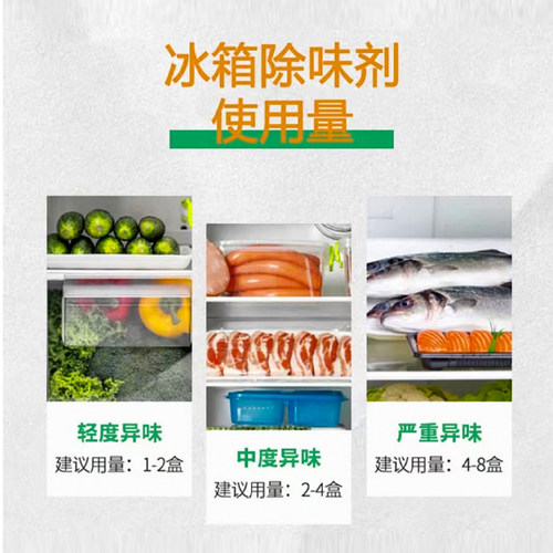 易柯露冰箱除味剂专用去异味家用活性炭除味盒装-图2