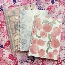 Release paper This coil line clothing loose-leaf double-sided smooth containing away from free to figure custom cover Fig. hand