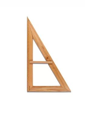 简约现代样板间书房书架摆件建筑桥模型量角器三角尺组合装饰摆件