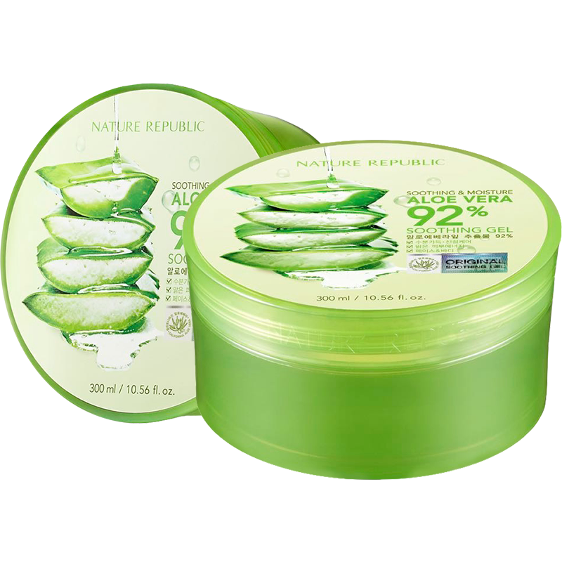 韩国自然乐园保湿芦荟胶300ml面霜 NatureRepublic深圳乳液/面霜