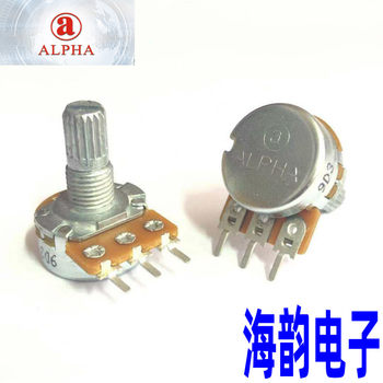 ເຫມາະສໍາລັບ ALPHA 16 ປະເພດດຽວ link ສຽງ guitar potentiometer 10K/50K/100K/250K/500K/1M