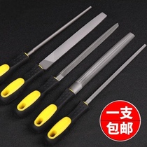 Hardhead grinders filing and filing of bruised half-wood whole round flat filing iron steel with wood filing filing with flat work and flat filing