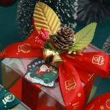 Apple, рождественский защитный амулет, прозрачная подарочная коробка, подарок на день рождения