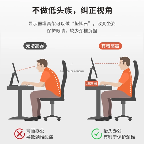 Компьютер добавил элегантную дисплей на рабочей стойке, хранения, наборы экрана, высокая базовая полка простые
