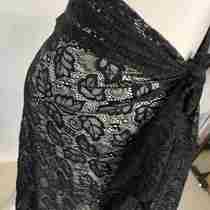 New Bikini Cape I Holiday Photo Beatle Black Beach Seaside Spa Single Monochromatic Shawl