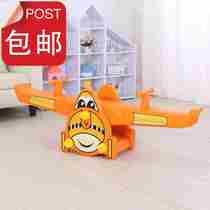 New 2021 Kindergarten childrens room inside and outside plastic seesaw Multifunctional Sensory Integration Trainer Play