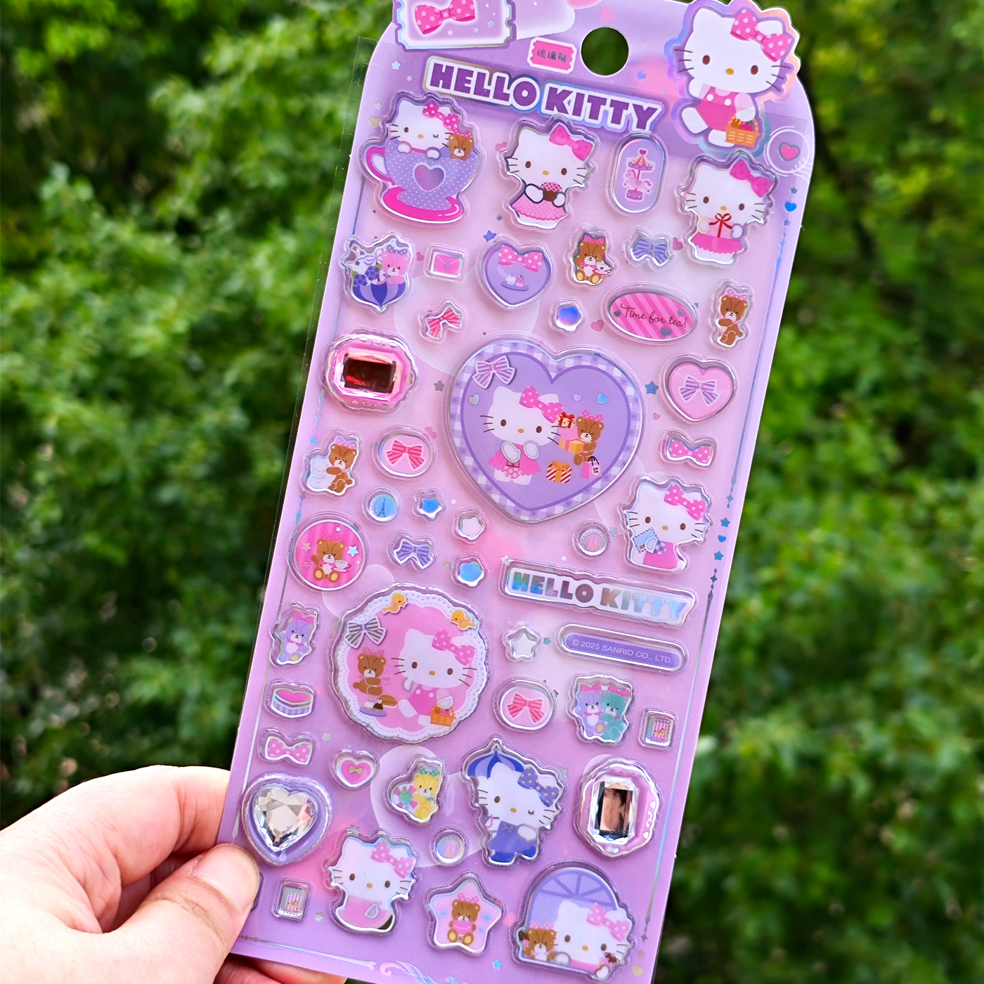 HelloKitty凯蒂猫3d立体糖果琉璃贴儿童女孩宝宝手机装饰宝石贴画 - 图1