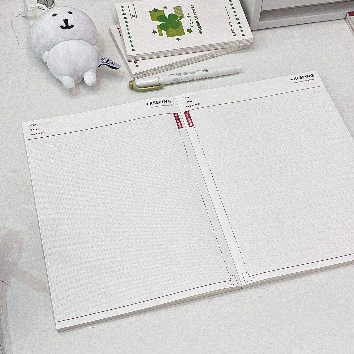 小红书同款B5法文格散纸拍纸本可撕超厚高颜值学生作业笔记记事本,淘宝优惠券,粉丝福利购,淘宝优惠卷