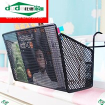 Guardrails Basket Bookcase Dorm Bed headboard Headboard Containing Hanging Basket Upper Bed University Wall-mounted Hook-hanging Nordic Grid