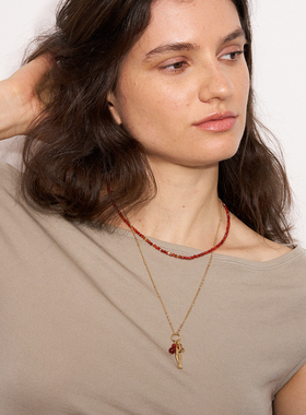 LAZYCIRCLES年年有鱼项链新年礼