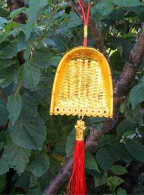 塑料金色簸箕畚斗挂件乔迁喜庆