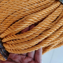 Plus Rough Tire Cord Rope Nylon Rope Braided Rope R Brake Cargo Rope Greenhouse Pressure Film Rope Car Rope Mesh Anti-Sunburn knot
