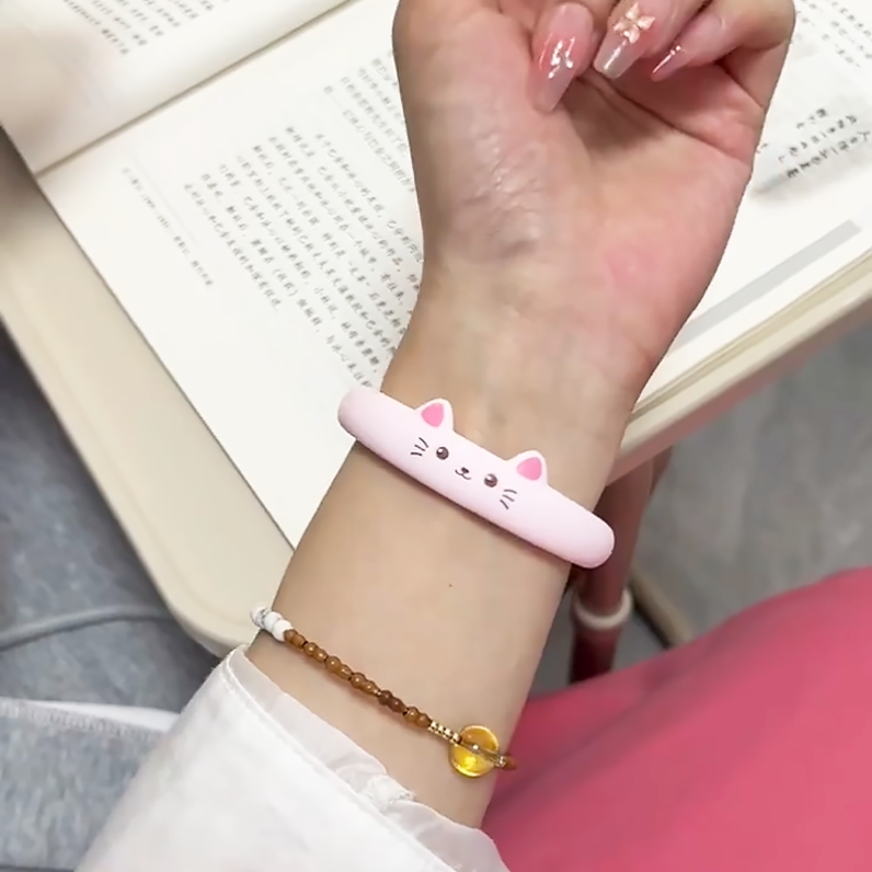 驱蚊手环神器儿童成人户外室内防虫叮咬植物精油无毒卡通可爱新款 - 图2