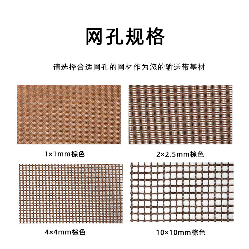 耐高温特氟龙网格输送带铁氟龙皮带uv机隧道炉铁氟龙热缩机传送带,淘宝优惠券,粉丝福利购,淘宝优惠卷