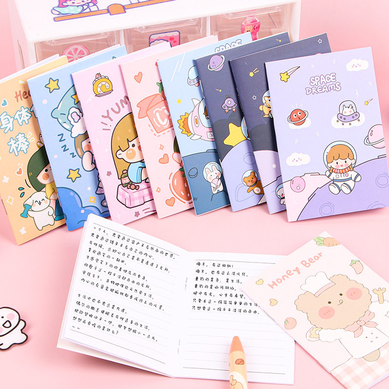 卡通可爱小本子迷你便携口袋记事本学生文具奖品礼物笔记便签本,淘宝优惠券,粉丝福利购,淘宝优惠卷