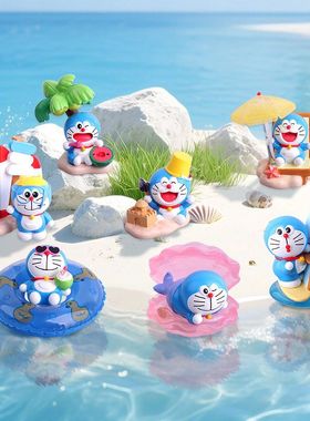 桌面公仔摆件叮叮盲盒猫礼物玩