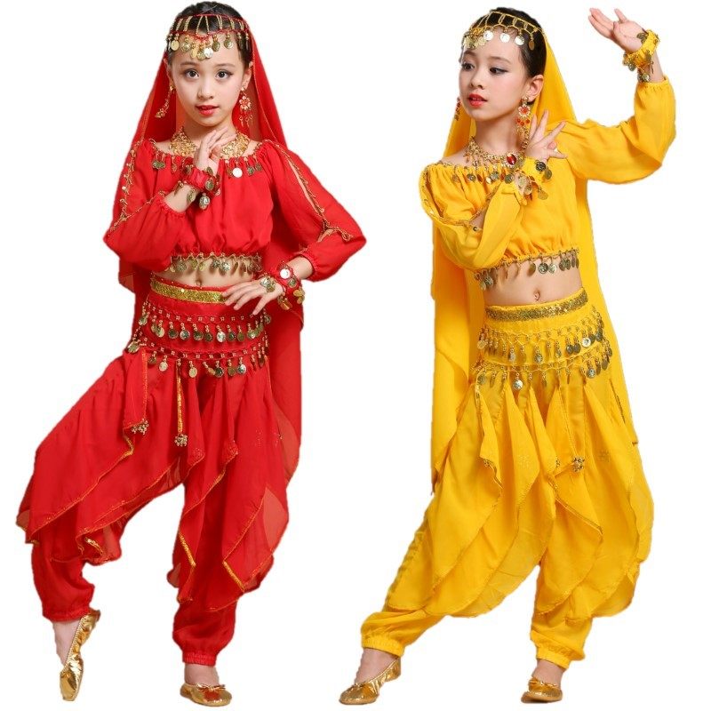 儿童舞蹈服 却盼民族服装/舞台装