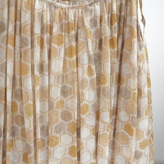 【佗寂】A2装新款高端洋气通勤气质杏色连衣裙- 11L129