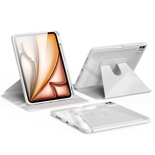 开晖适用iPad旋转保护壳ipadpro11平板套10带9笔槽Air8新款Mini7苹果6防摔5电脑4第十代13寸2026九2025配件12 - 图2