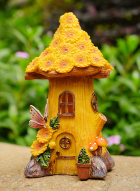 家居庭院盆景装饰品太能阳小夜灯