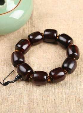 老料牦牛角手串男盘玩收藏送礼