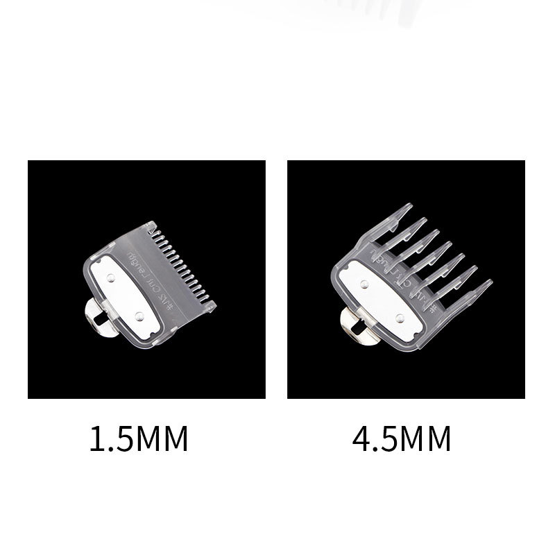 适用华尔电推剪限位梳1.5mm4.5mm油头理发器刀头卡尺套配件定位梳