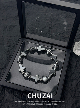 CHUZAI暗黑十字架手串