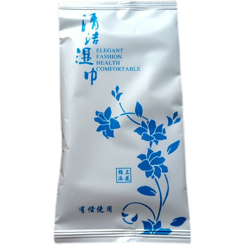 世洁【青花】一次性微纤维湿巾湿毛巾厂家直销酒店餐饮饭店可定制 - 图3