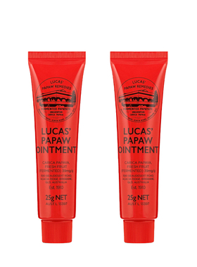 跨境进口 澳洲正宗 Lucas卢卡斯 多效木瓜膏25g 澳洲原版进口