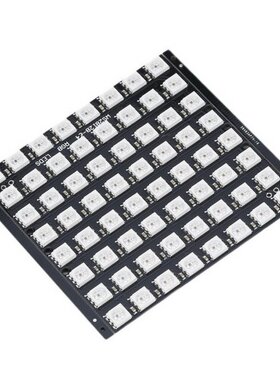hot-8x8 64 LED Matrix WS2812 LED 5050 RGB Full-Color Driver