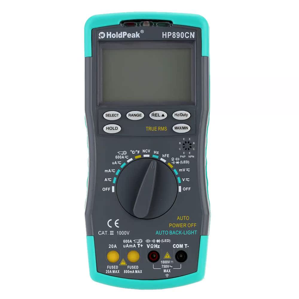 LCD Digital Multimeter tester DC AC Voltage Current Meter Re-图0