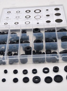250Pcs Rubber Grommet Firewall Hole Plug Set Electrical Wire