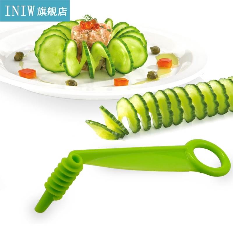 Spiral Slicer Manual Cooking Tool Tornado Potato Carrot Cucu-图2