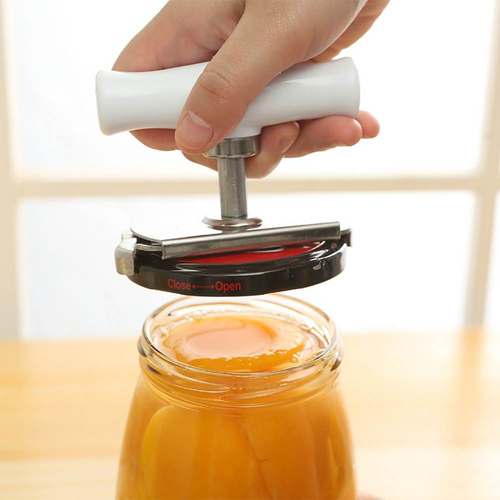 Jar Opener Adjustable Stainless Steel Can Openers Lid Remove-图0