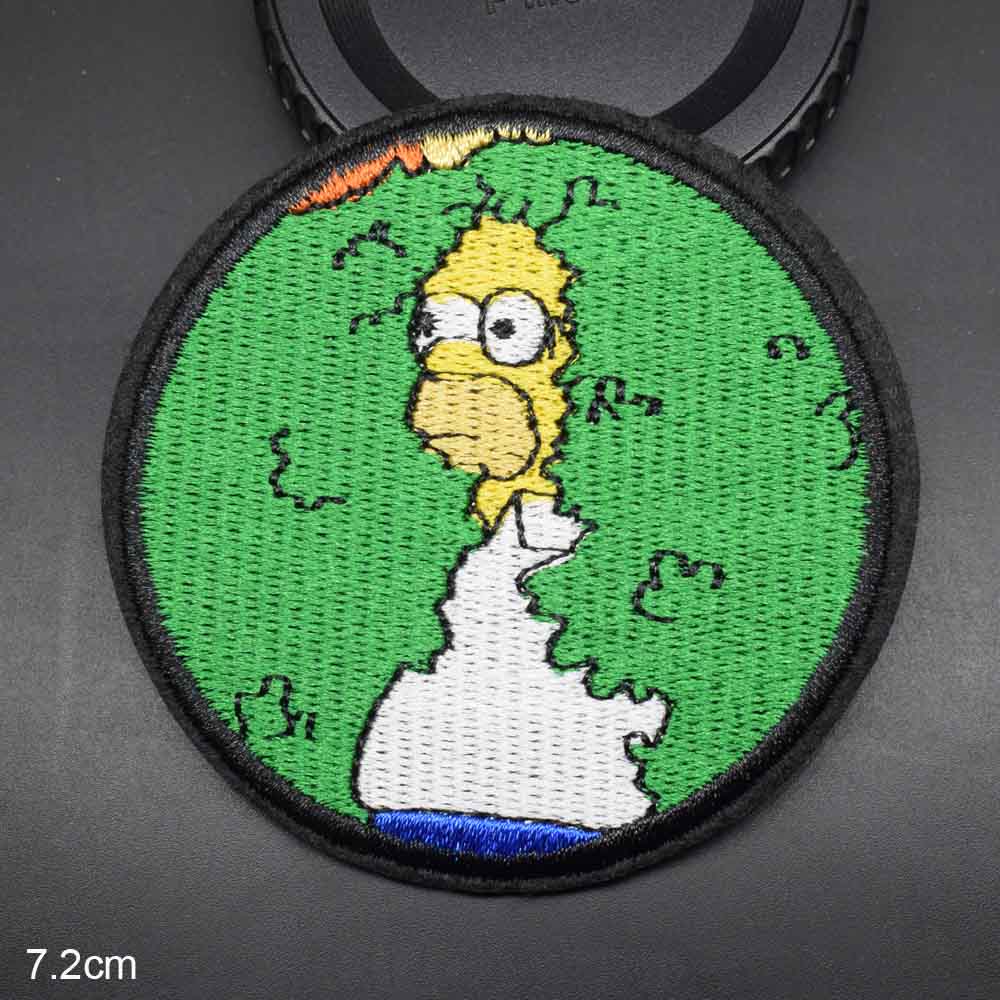 The Simpsons Iron On Embroidered Clothes Patches For Girl Wo - 图2