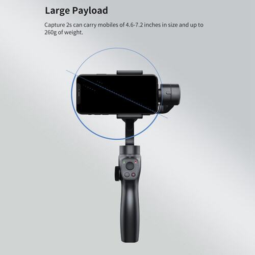 Capture 2S 3-Axis Handheld Gimbal Stabilizer for Smartphone - 图3