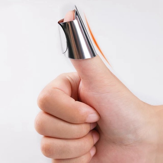 Peeling Finger Guard Lron Nail Set Dial Nut Fruit Peeling To - 图3