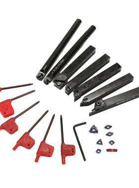 12mm Shank 7PCS With Blue Carbide Insert Wrench DIY Set Meta