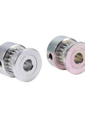 2Pcs/Lot Aluminum Alloy Gear Tooth Pulley 5mm Inner Diameter