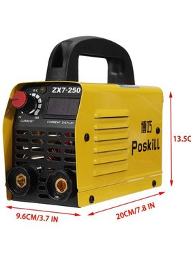 Portable 4000W DC Inverter ARC Welder 220V MMA Electric Weld