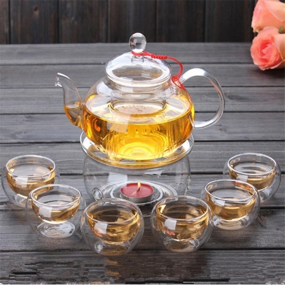 80/250/350/450ml Heat Resistant Double-layer Glass Tea Milk - 图2