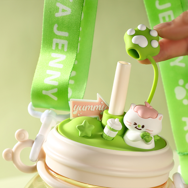 【周边】沪上阿姨粉绿系列魔力吨吨桶1L