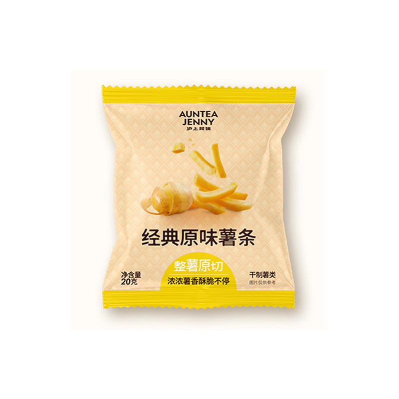 沪上阿姨薯条原薯鲜切咔嚓薯条非膨化休闲零食原味