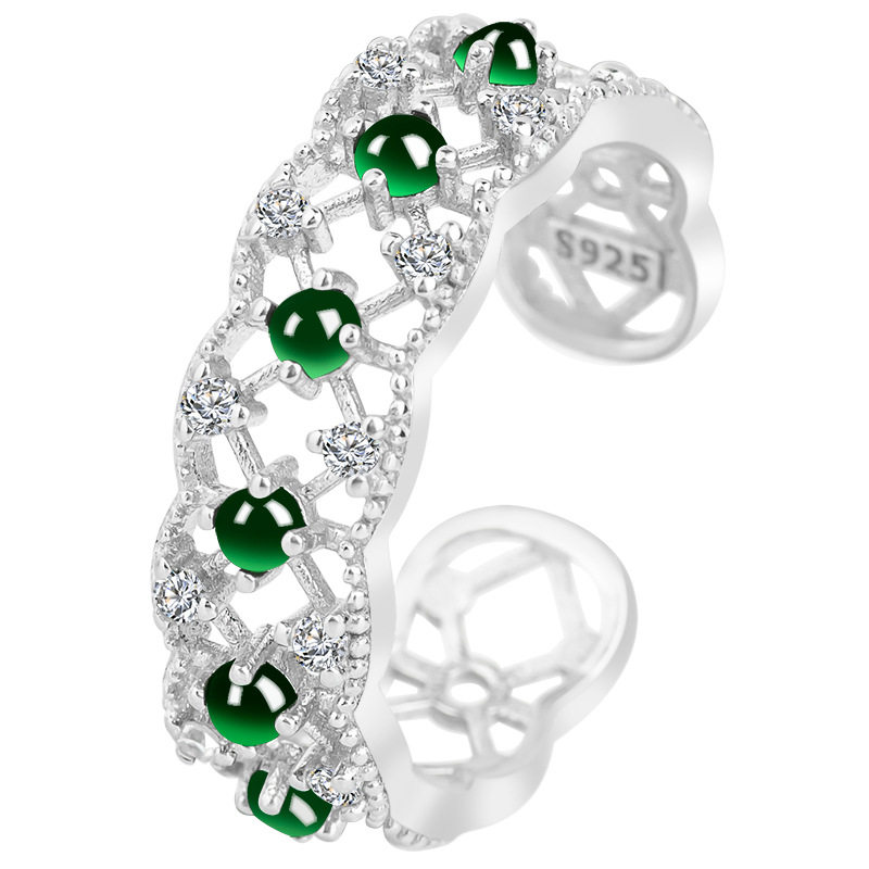 Cuiyingfu natural jade fashionable ink jade