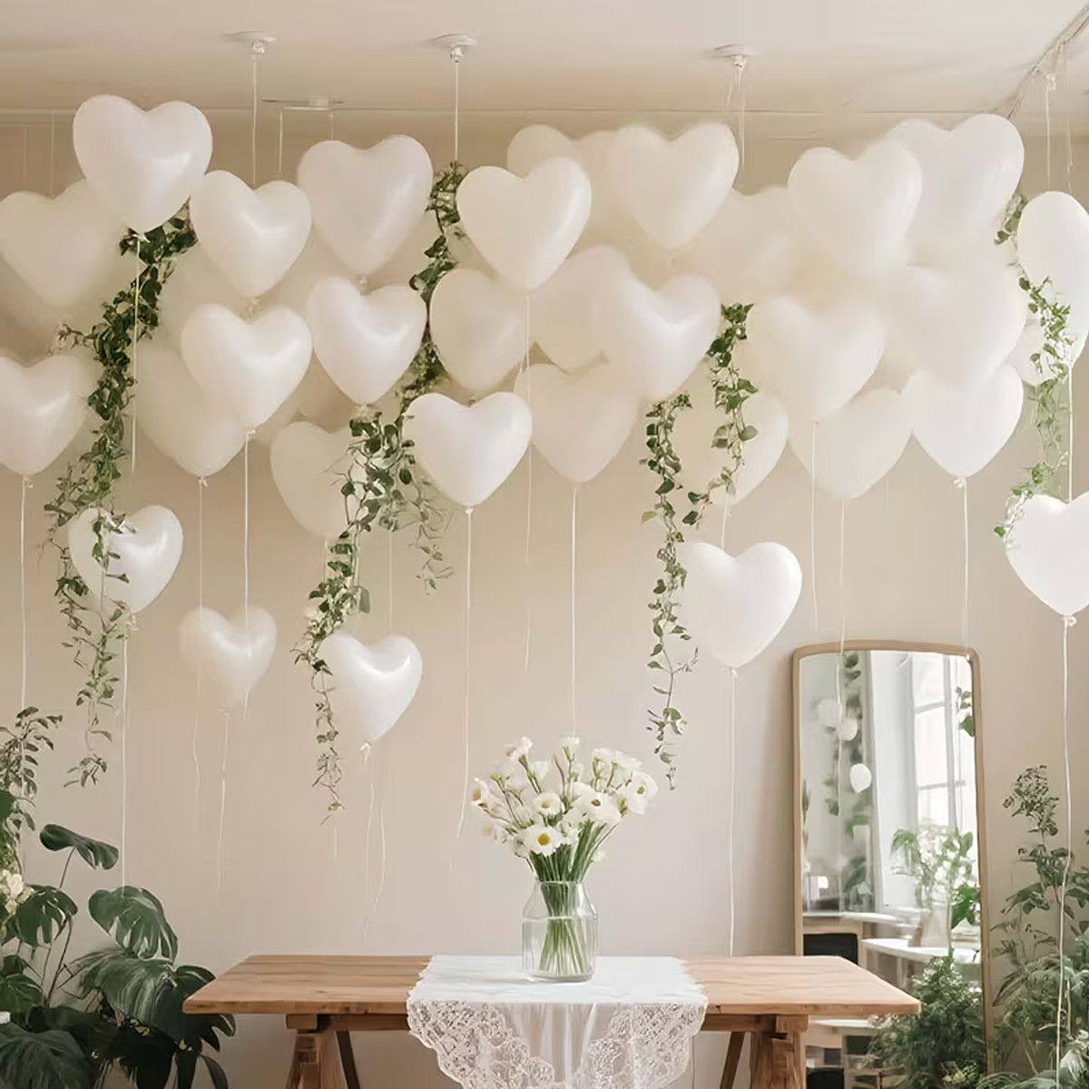 情人节马卡龙粉色红色爱心气球桃心求婚表白商场珠宝店铺春节布置,淘宝优惠券,粉丝福利购,淘宝优惠卷