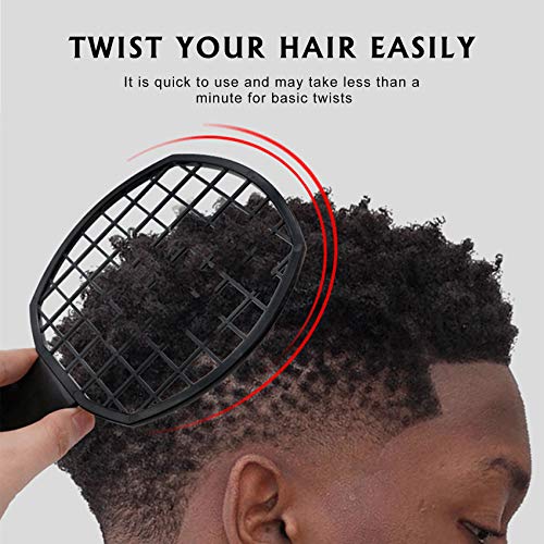 2 Pcs Afro Twist Comb Set Curl Weave Dreadlocks Natural Styl - 图0