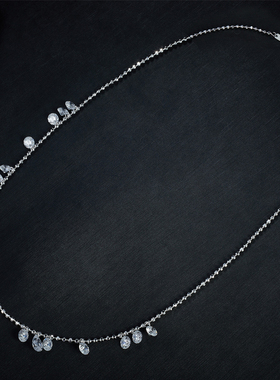 S925银项链女轻奢法式高级感饰品