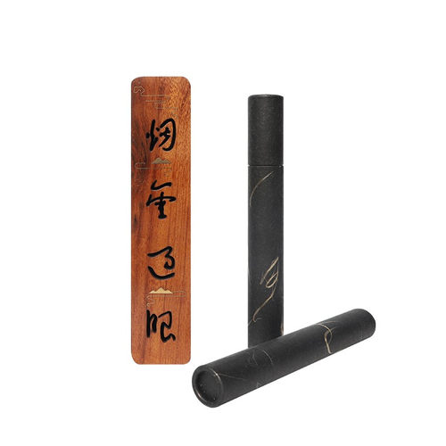 苏州博物馆烟云过眼檀木香盒礼盒旅行用创意熏香线香文创礼品礼盒 - 图3