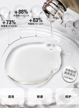 【10瓶装】雷尼原创新款美甲基础功能胶胶封层加固胶镀晶钢化耐久