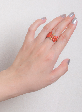 Palnartpoc女合金复古手作指环